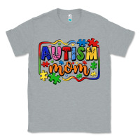 Heather Grey autism mom Classic Tee - LillyAllenDesigns