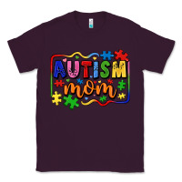 Plum autism mom Classic Tee - LillyAllenDesigns