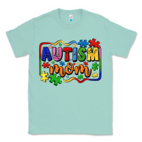 Seafoam autism mom Classic Tee - LillyAllenDesigns