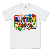 White autism mom Classic Tee - LillyAllenDesigns