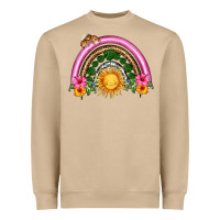 Mushroom summer sun rainbow Heavyweight Sweatshirt - HRA Design Shop