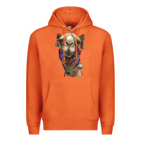 Carrot tie dye camel Premium Hoodie - BarkalooDesign