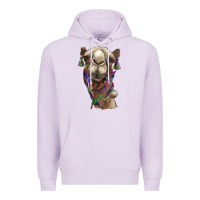 Lilac tie dye camel Premium Hoodie - BarkalooDesign