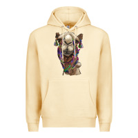 Pina Colada tie dye camel Premium Hoodie - BarkalooDesign