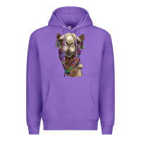 Purple tie dye camel Premium Hoodie - BarkalooDesign