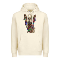 Sandshell tie dye camel Premium Hoodie - BarkalooDesign