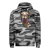 Slate Camo tie dye camel Premium Hoodie - BarkalooDesign