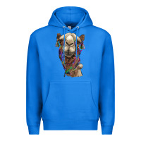 True Royal tie dye camel Premium Hoodie - BarkalooDesign