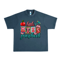 Midnight Navy little miss preschool Urban Heavy Tee - AdoDesignShop