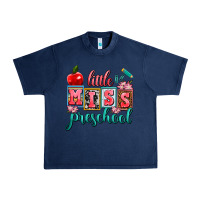 Navy little miss preschool Urban Heavy Tee - AdoDesignShop