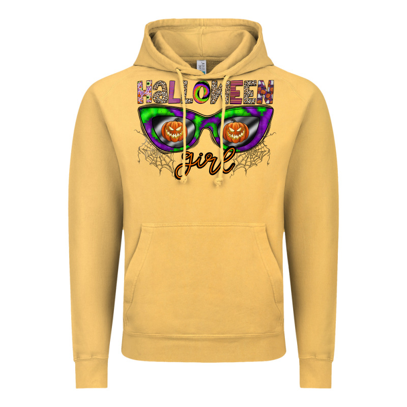 Halloween Girl Vintage Hoodie by CowhideDigitalArt | Teevron