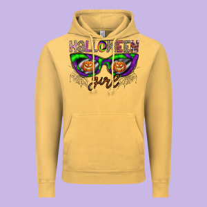Halloween Girl Vintage Hoodie Designed By Cowhidedigitalart