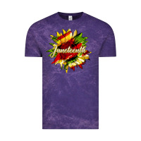 Cloud Purple juneteenth sunflower black lives matter Vintage Tee - HRA Design Shop