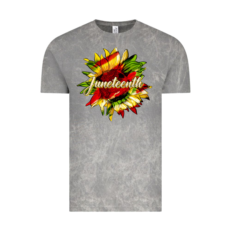 Juneteenth Sunflower Black Lives Matter Vintage Tee by HRA Design Shop | Teevron