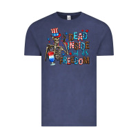 Vintage Denim dead inside but its freedom Vintage Tee - AdoDesignShop