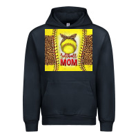 Navy softball with leopard tumbler tbs Urban Hoodie - TumblerDesignByShophia