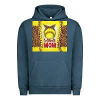 Pigment Midnight Navy softball with leopard tumbler tbs Urban Hoodie - TumblerDesignByShophia