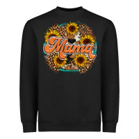 Black mama western Heavyweight Sweatshirt - RacoonDesign