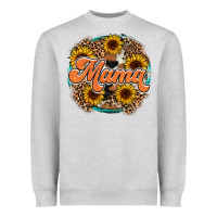 Heather Grey mama western Heavyweight Sweatshirt - RacoonDesign