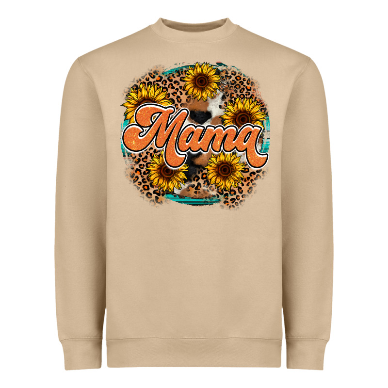 Mama Western Heavyweight Sweatshirt by RacoonDesign | Teevron