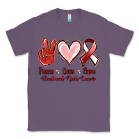 Lavender peace love cure head and neck cancer Classic Tee - Jasminsmagicworld