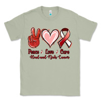 Matcha peace love cure head and neck cancer Classic Tee - Jasminsmagicworld
