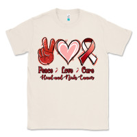 Natural peace love cure head and neck cancer Classic Tee - Jasminsmagicworld