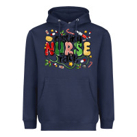 Navy resting nurse face Heavyweight Hoodie - MaliasSmallBusiness