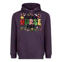 Plum resting nurse face Heavyweight Hoodie - MaliasSmallBusiness