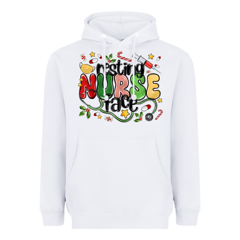 Resting Nurse Face Heavyweight Hoodie by MaliasSmallBusiness | Teevron