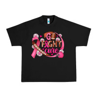 Black breast cancer go fight cure football Urban Heavy Tee - JahusDesignShop