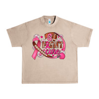 French Oak breast cancer go fight cure football Urban Heavy Tee - JahusDesignShop