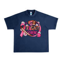 Navy breast cancer go fight cure football Urban Heavy Tee - JahusDesignShop