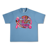 Pebble Blue breast cancer go fight cure football Urban Heavy Tee - JahusDesignShop