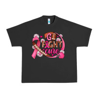 Pigment Black breast cancer go fight cure football Urban Heavy Tee - JahusDesignShop