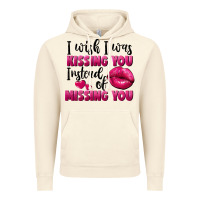 Vintage Artic i wish i was kissing you instead of missing you Vintage Hoodie - FaDigitalArtStudio
