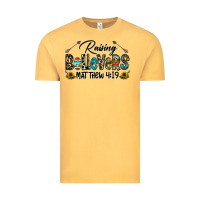 Vintage Mustard raising believers Vintage Tee - CowhideDigitalArt