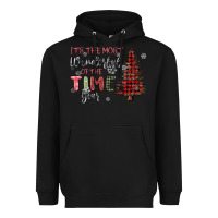 Black its the most wonderful time of the year Heavyweight Hoodie - MaliasSmallBusiness