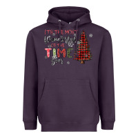 Plum its the most wonderful time of the year Heavyweight Hoodie - MaliasSmallBusiness