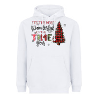 White its the most wonderful time of the year Heavyweight Hoodie - MaliasSmallBusiness