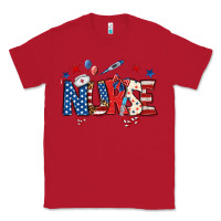 Red american nurse Classic Tee - BundleAndBundleShop