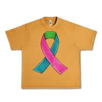 Peanut Butter metastatic breast cancer ribbon Urban Heavy Tee - JahusDesignShop