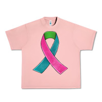 Salmon metastatic breast cancer ribbon Urban Heavy Tee - JahusDesignShop