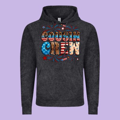 Cousin Crew Vintage Hoodie Designed By Neo Western
