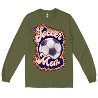 Army Green soccer mom Long Sleeve Tee - JahusDesignShop