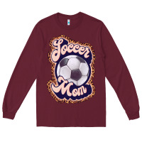 Burgundy soccer mom Long Sleeve Tee - JahusDesignShop