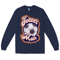 Navy soccer mom Long Sleeve Tee - JahusDesignShop