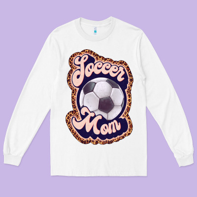 Soccer Mom Long Sleeve Tee Designed By Jahusdesignshop