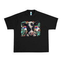 Black western background turquoises gemstones black and white baby cow Urban Heavy Tee - BarkalooDesign
