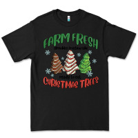 Black farm fresh christmas trees Premium Tee - MaliasSmallBusiness